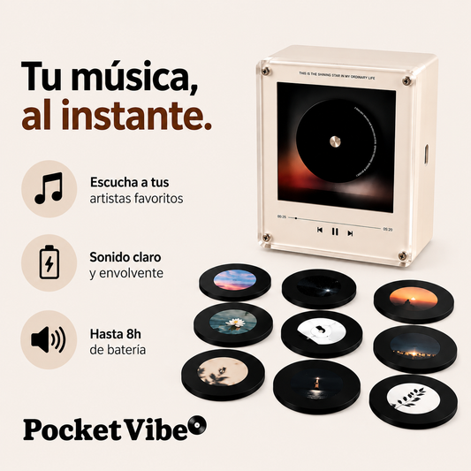 Pocketvibe™ Reproductor Musical