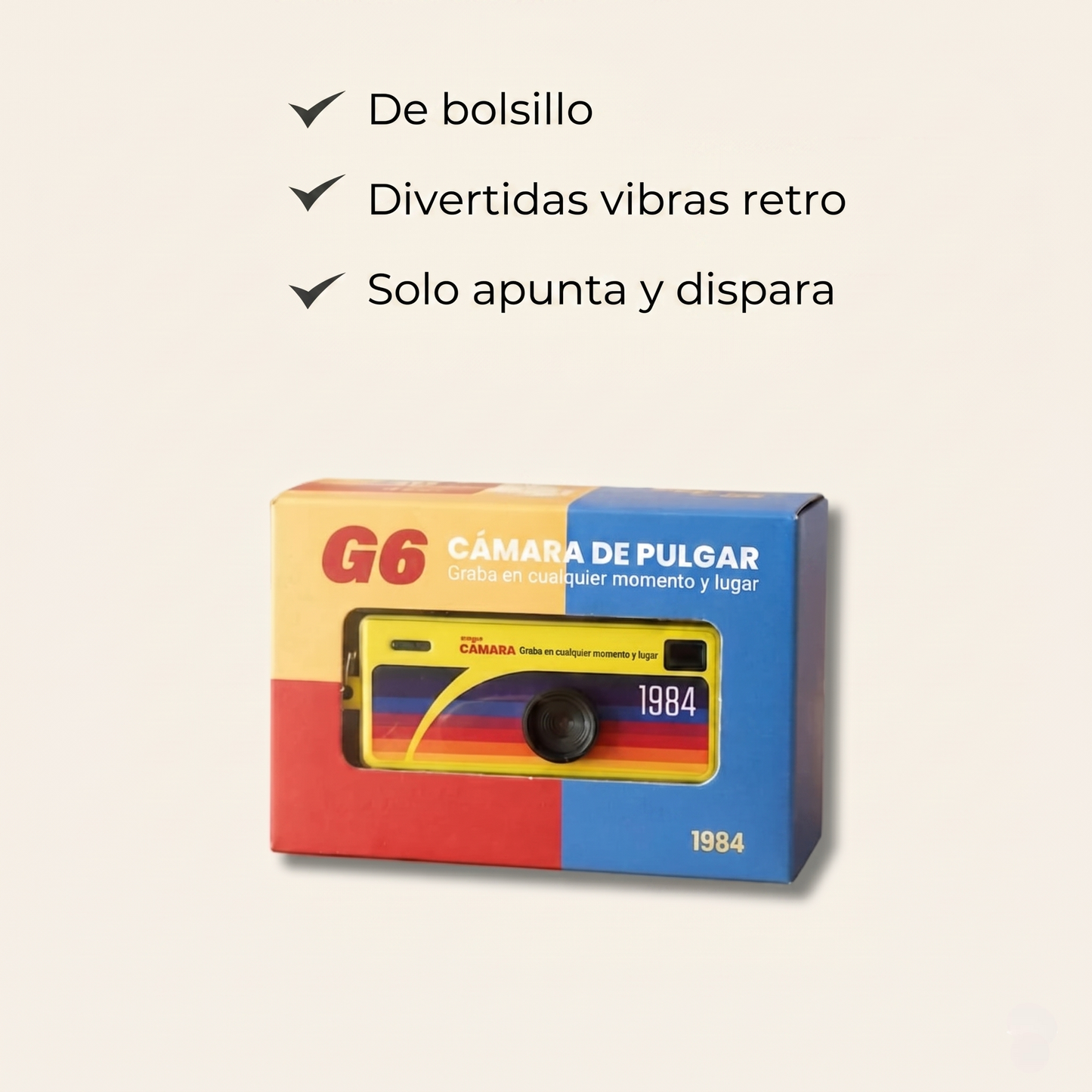 PocketVibe Mini Camera with Clip