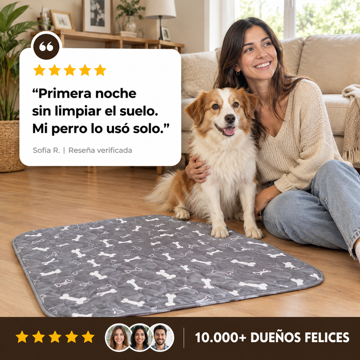 LunovaPet - El Último Tapete Para Hacer Pipí Que Comprarás